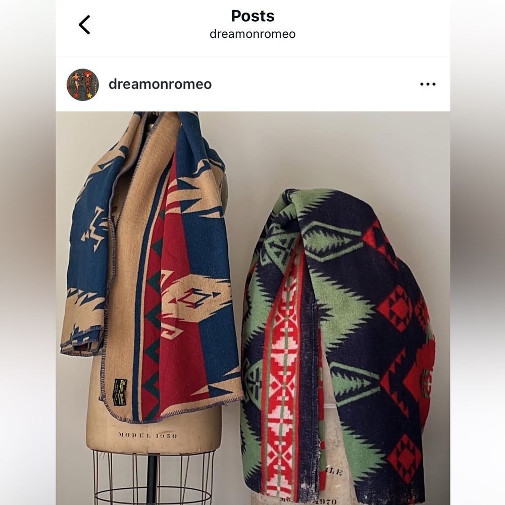 Vintage 1950’s Camp Beacon Blanket